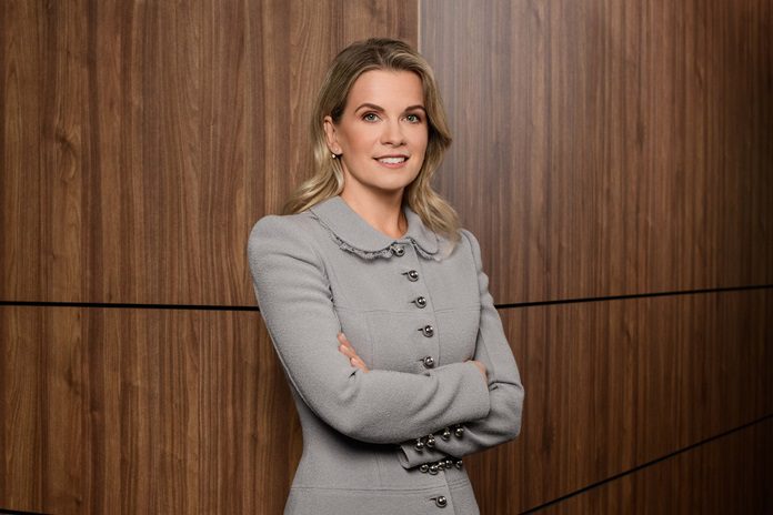 Lietuvos inovatyvios energetikos ir prekybos įmonių asociacijos (LIEPA) prezidentė Kristina Čeredničenkaitė .