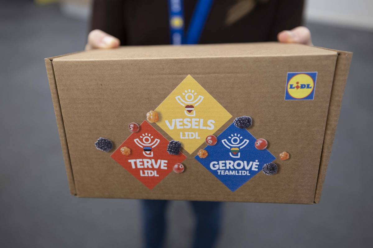 Vitaminų rinkinys. Nuotrauka LIDL.
